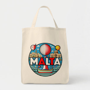 Malta Mediterranean Island National Tragetasche