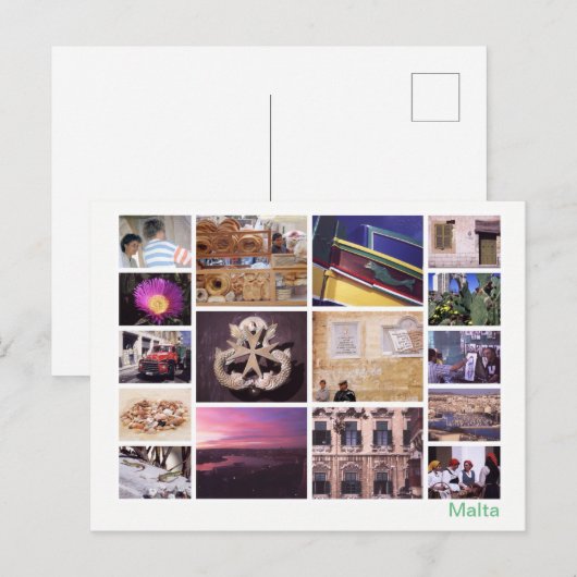 Malta - Mehrbild 2 Postkarte (Vorne/Hinten)