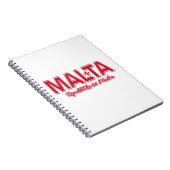 MALTA-Notebook Notizblock (Rechte Seite)
