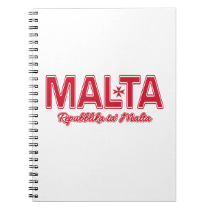 MALTA-Notebook Notizblock