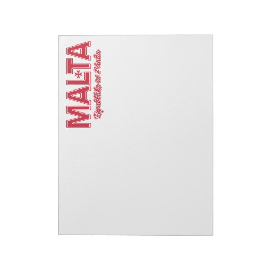 MALTA-Notizblock Notizblock (Rotiert)