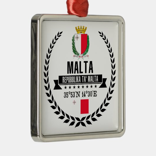 Malta Ornament Aus Metall (Rechts)
