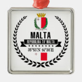 Malta Ornament Aus Metall (Vorne)