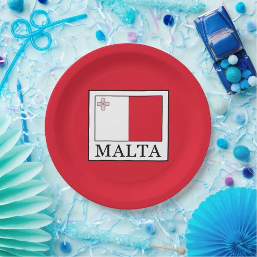Malta Pappteller (Party)