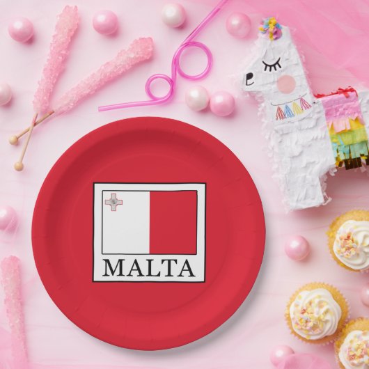Malta Pappteller (Party)