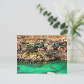 Malta, Popeye Village Postkarte (Stehend Vorderseite)
