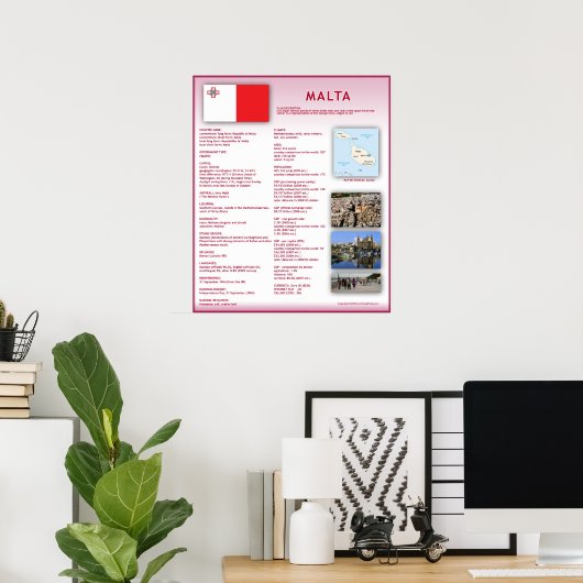 Malta Poster (Heimbüro)