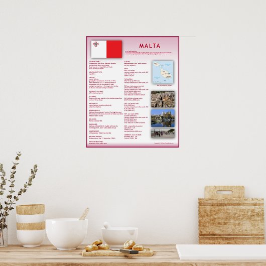 Malta Poster (Küche)