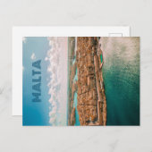 Malta Postkarte (Vorne/Hinten)