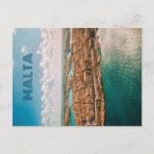 Malta Postkarte (Vorderseite)