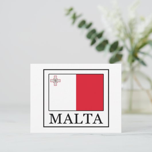 Malta Postkarte (Stehend Vorderseite)