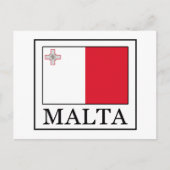 Malta Postkarte (Vorderseite)