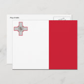 Malta Postkarte (Vorne/Hinten)