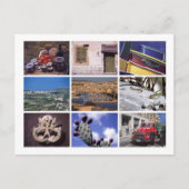 Malta Postkarte (Vorderseite)