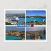Malta - postkarte (Vorderseite)
