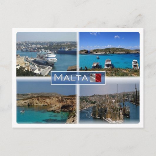 Malta - postkarte (Vorderseite)