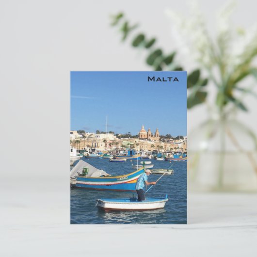 Malta Postkarte (Stehend Vorderseite)