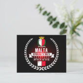 Malta Postkarte (Stehend Vorderseite)
