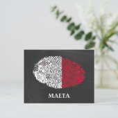 Malta Postkarte (Stehend Vorderseite)