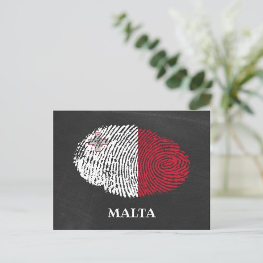 Malta Postkarte (Stehend Vorderseite)