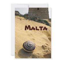 Malta Sand, Muschel und Tower
