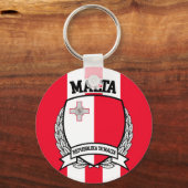 Malta Schlüsselanhänger (Vorderseite)
