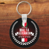 Malta Schlüsselanhänger (Vorderseite)