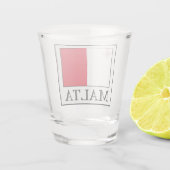 Malta Schnapsglas (Rückseite)