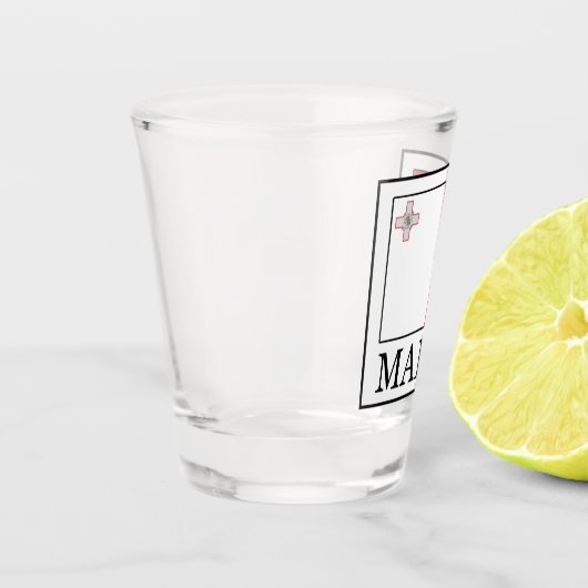 Malta Schnapsglas (Links)