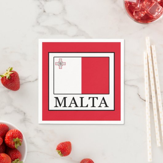 Malta Serviette (Beispiel)