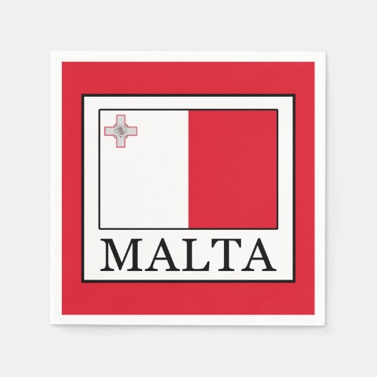 Malta Serviette (Vorderseite)