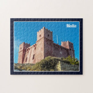 Malta St. Agathas-Turm, auch bekannt als Roter Tur Puzzle