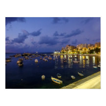 Malta St. Pauls Bucht Nachtfotografie