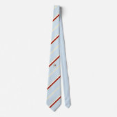 Malta stripes Flagge Krawatte (Vorderseite)