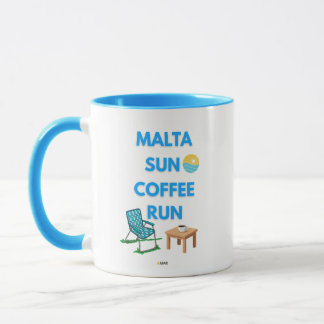 Malta Sun Coffee Run Tasse | AMAR Prints
