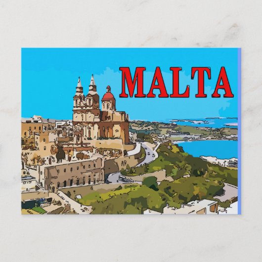 MALTA Travel Postkarten 1 (Vorderseite)