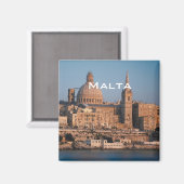 Malta Travel Souvenir Foto Kühlschrankmagnet (Vorderseite/Rückseite)