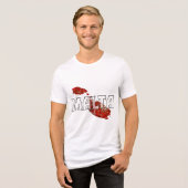 Malta Tri-Blend Shirt (Vorderseite voll)
