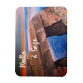 Malta und Gozo Souvenir Flexible Foto Magnet (Vertikal)