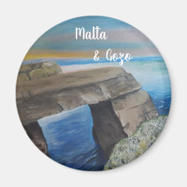 Malta und Gozo Souvenir Magnet