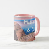 Malta und Gozo Souvenir Tasse (VorderseiteRechts)