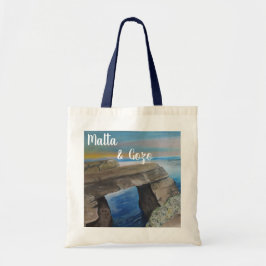 Malta und Gozo Souvenir Tote Bag Tragetasche