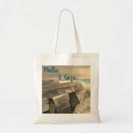 Malta und Gozo Souvenir Tote Bag Tragetasche
