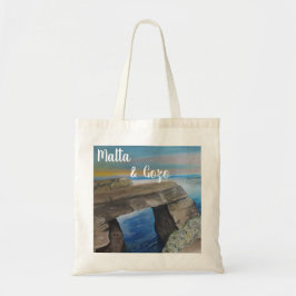 Malta und Gozo Souvenir Tote Bag Tragetasche
