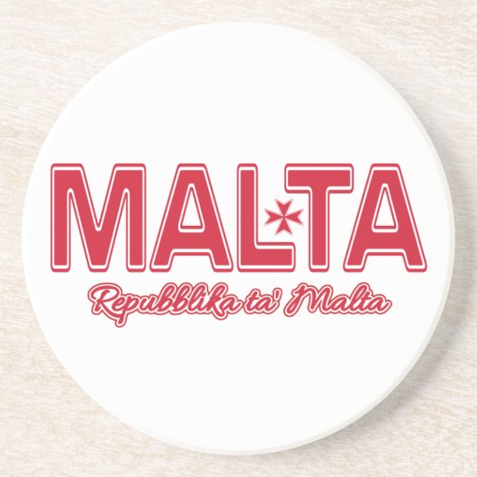 MALTA-Untersetzer Getränkeuntersetzer (Vorne)