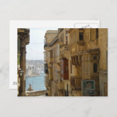 Malta - Valetta - Higher Street Postkarte (Vorne/Hinten)