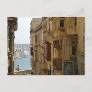 Malta - Valetta - Higher Street Postkarte