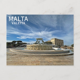 Malta/Valetta Postcard! Postkarte