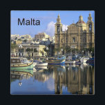Malta Vallete Harbour (St.K. Magnet<br><div class="desc">Magnet-Vorlage</div>