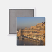 Malta, Valletta, Aussicht auf den Hafen von Lower  Magnet (Vorderseite/Rückseite)